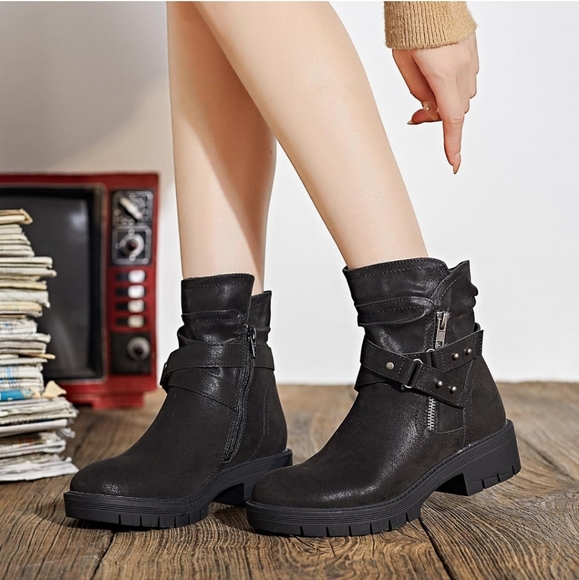 Ruiee ankle combat waterproof boots 10 - Picture 2 of 7